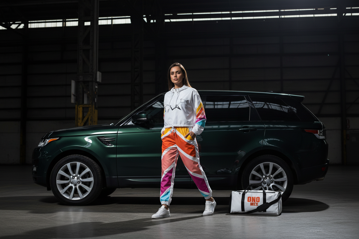 Scène lifestyle ONOMEY - Hangar Range Rover