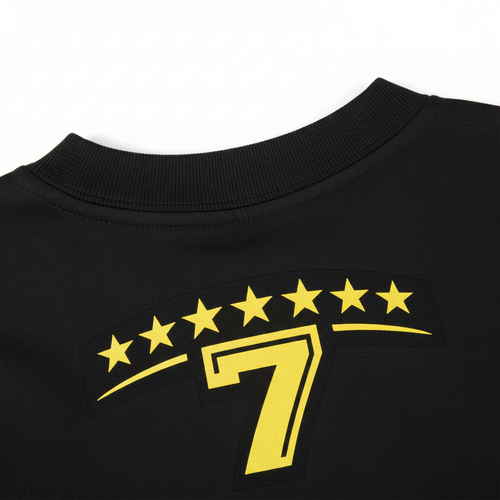 T-shirt boxy détail